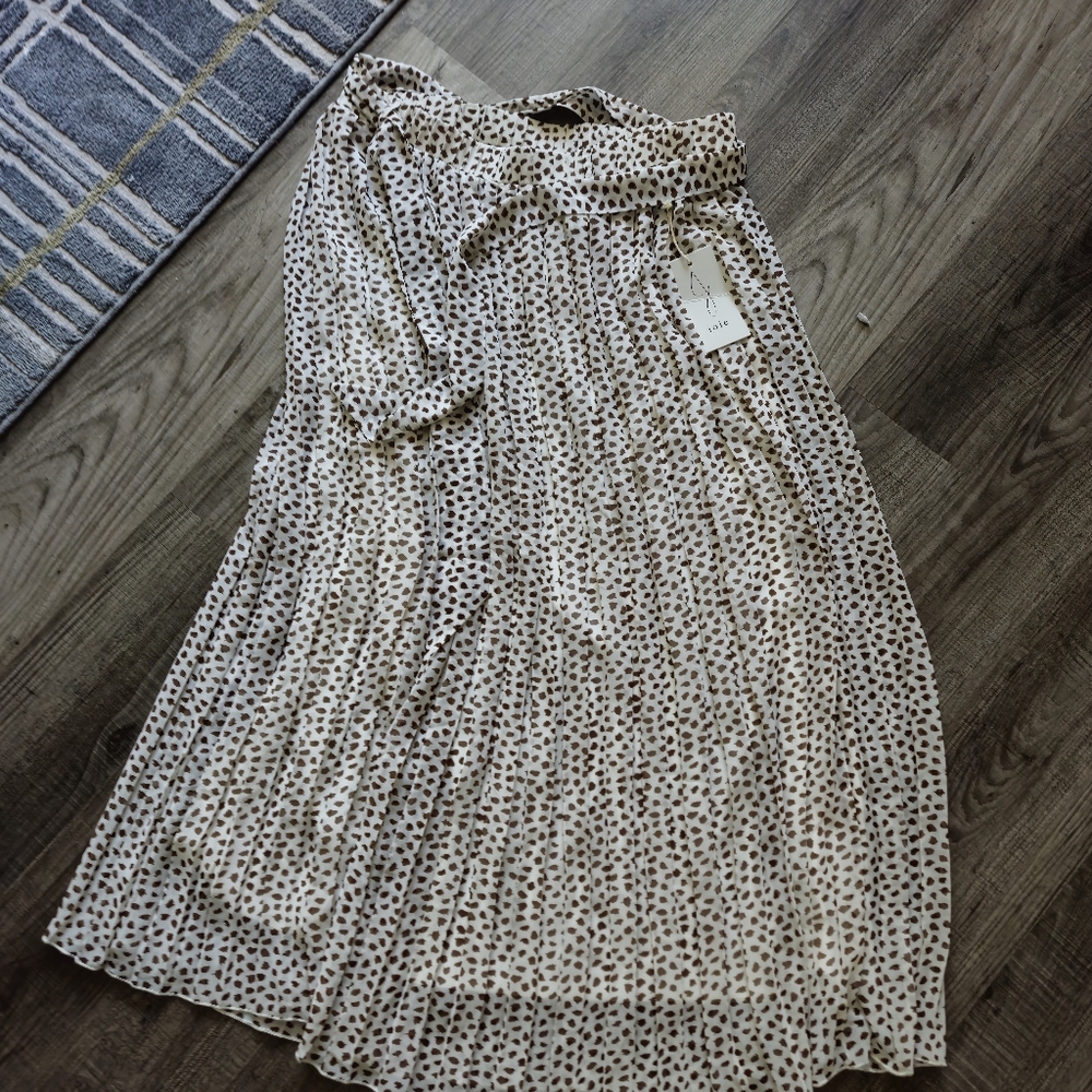 Joie Patterned Maxi Skirt Sz Xl